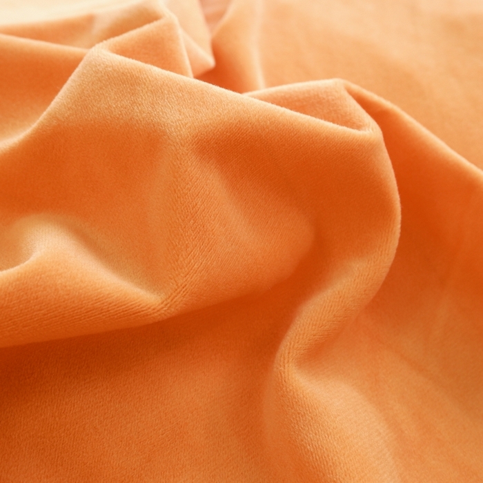 91家纺网 家纺一手货源 找家纺 啊雅家居 2026新款贝壳边宝宝绒四件套 贝壳果橙