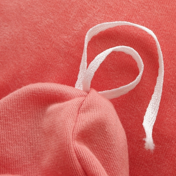 91家纺网 家纺一手货源 找家纺 啊雅家居 2026新款贝壳边宝宝绒四件套 贝壳砖红