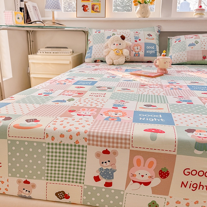 91家纺网 家纺一手货源 找家纺 （总）缦彩 2026新款全棉纯棉印花床笠单品床笠床笠单件