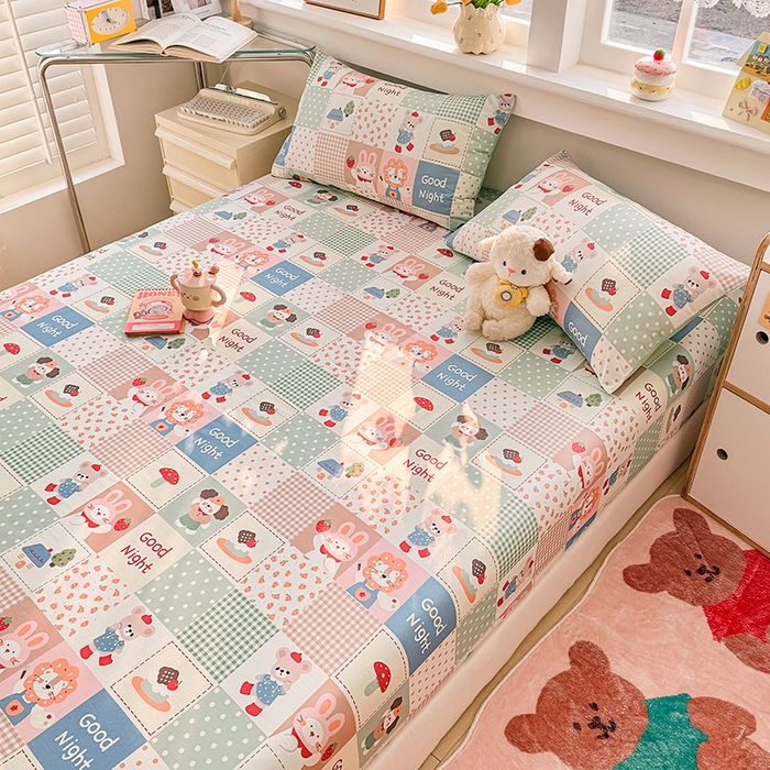 91家纺网 家纺一手货源 找家纺 （总）缦彩 2026新款全棉纯棉印花床笠单品床笠床笠单件