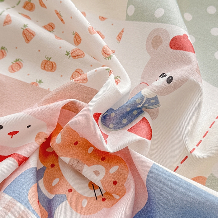 91家纺网 家纺一手货源 找家纺 缦彩 2026新款全棉纯棉印花床笠单品床笠床笠单件 宠岛乐园