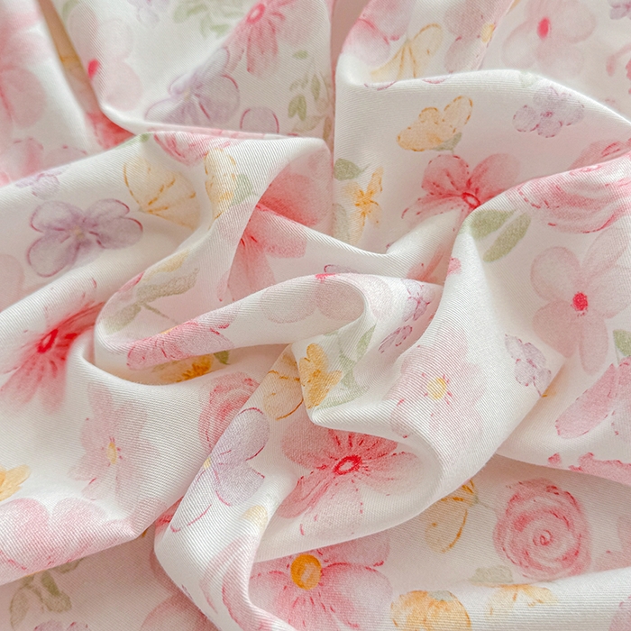 91家纺网 家纺一手货源 找家纺 缦彩 2026新款全棉纯棉印花床笠单品床笠床笠单件 春光里