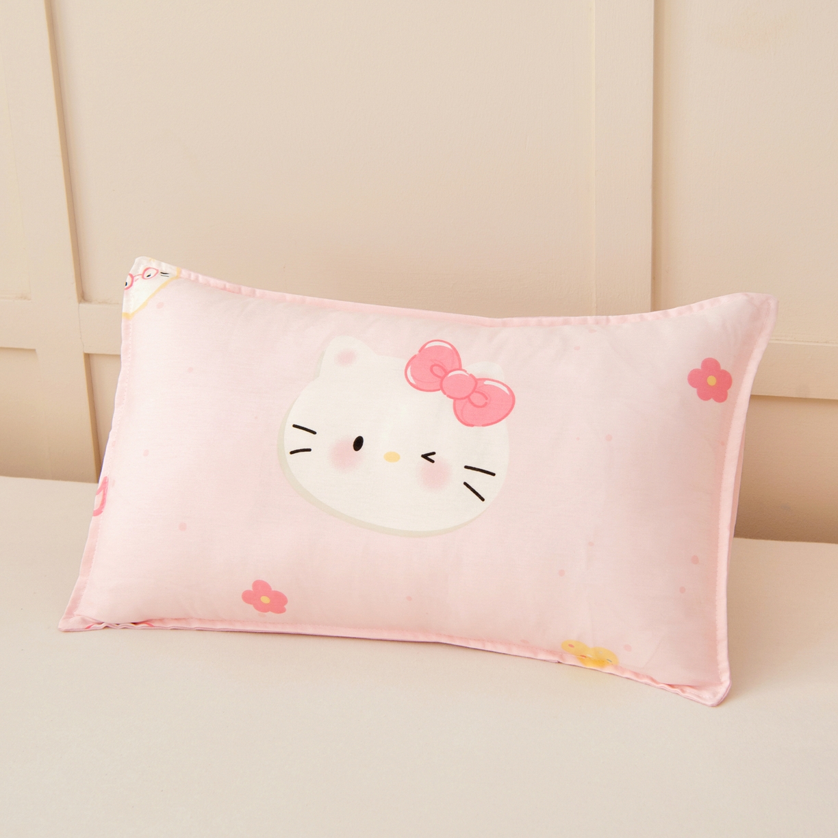 91家纺网 家纺一手货源 找家纺 鱼宝 2026新款全棉纯棉幼儿园套件-星愿系列 凯蒂甜梦