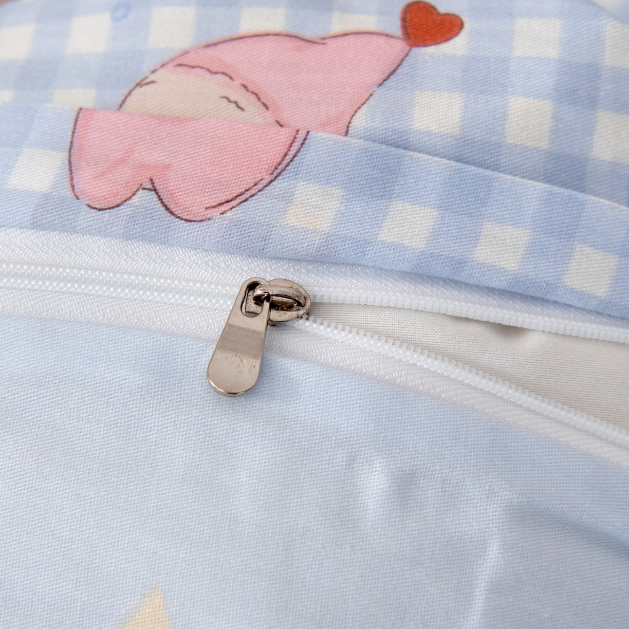 91家纺网 家纺一手货源 找家纺 鱼宝 2026新款全棉纯棉幼儿园套件-星愿系列 可爱宝宝