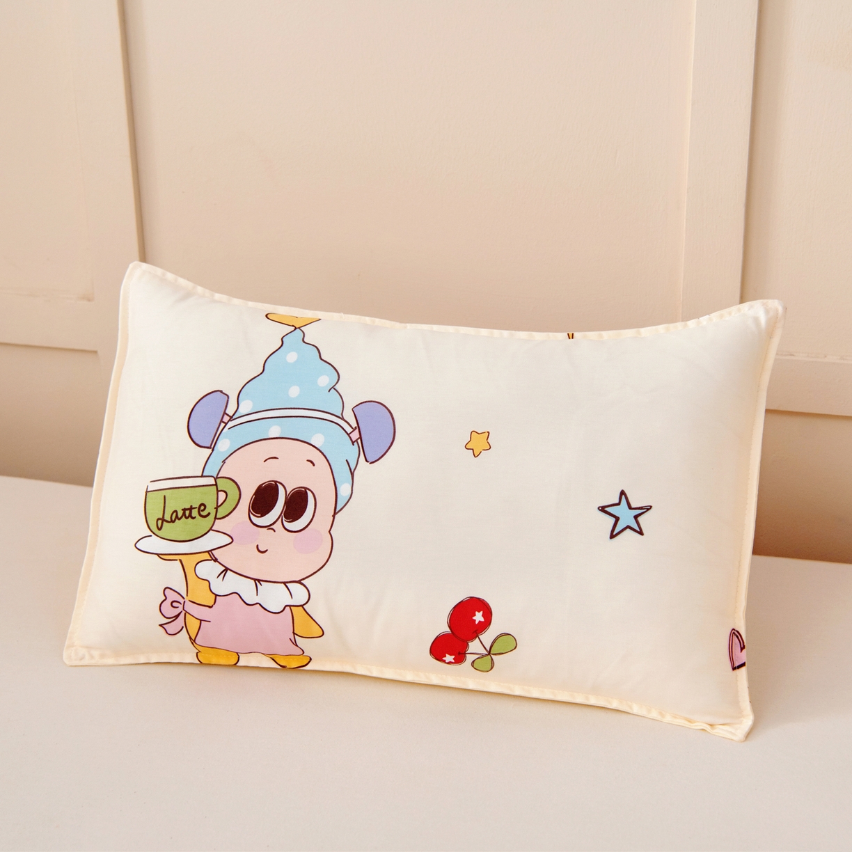 91家纺网 家纺一手货源 找家纺 鱼宝 2026新款全棉纯棉幼儿园套件-星愿系列 星星漫游记