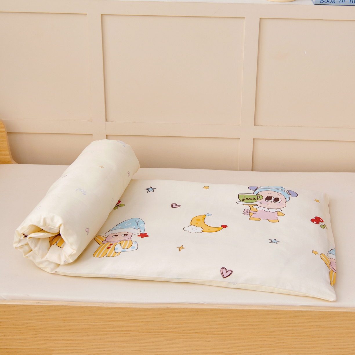 91家纺网 家纺一手货源 找家纺 鱼宝 2026新款全棉纯棉幼儿园套件-星愿系列 星星漫游记