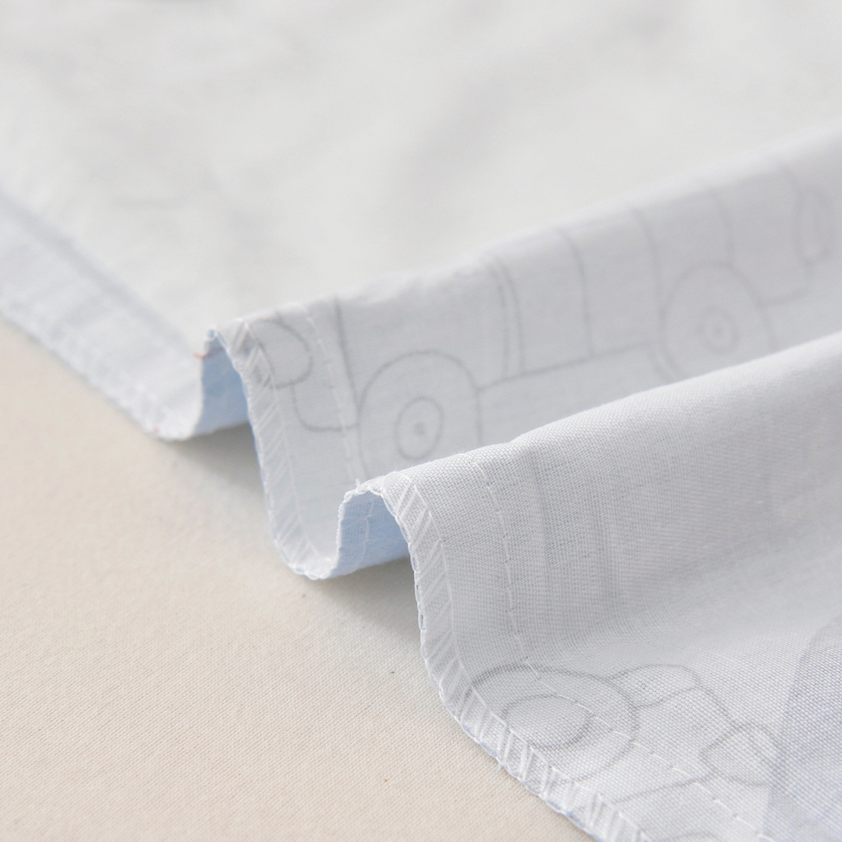 91家纺网 家纺一手货源 找家纺 鱼宝 2026新款全棉纯棉幼儿园套件-星愿系列 阳光车队