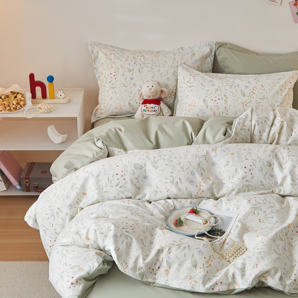 91家纺网 家纺一手货源 找家纺 （总）梦纤绒 2026新款香云锦仿棉高克重四件套