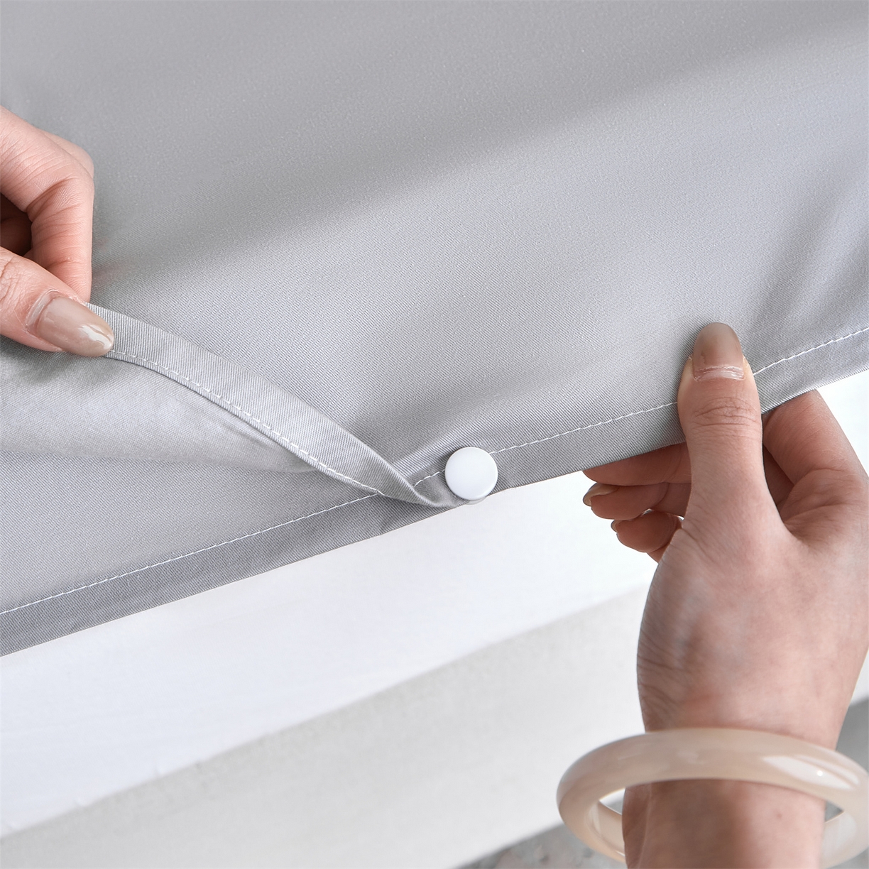 91家纺网 家纺一手货源 找家纺 女子家纺 2026新款全棉纯棉旅行随身携带睡袋 隔脏旅睡-月影灰