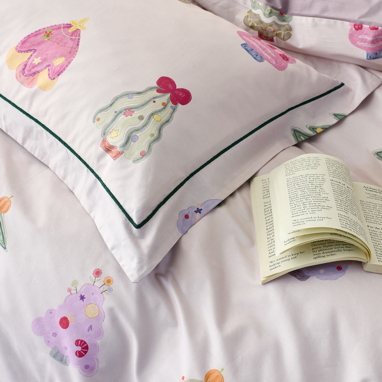 91家纺网 家纺一手货源 找家纺 （总）由丽家纺 2026新款柔棉印花四件套系列