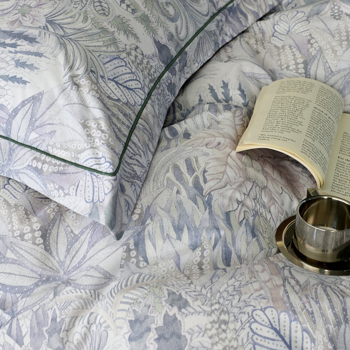 91家纺网 家纺一手货源 找家纺 由丽家纺 2026新款柔棉印花四件套系列 花信礼