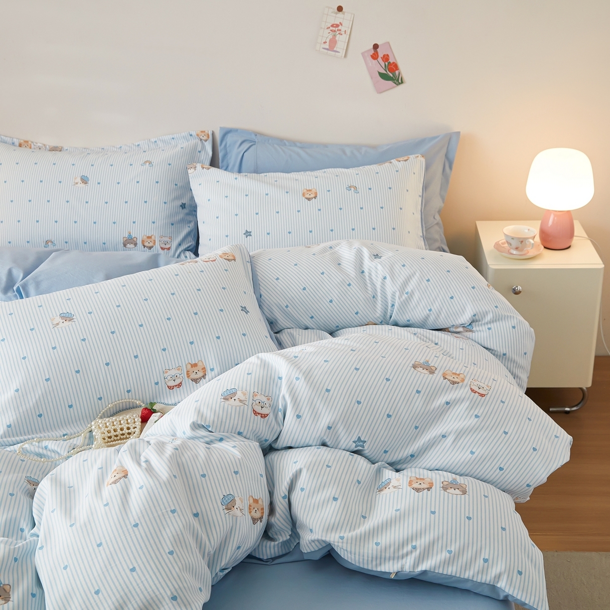 91家纺网 家纺一手货源 找家纺 （总）梦纤绒 2026新款香云锦仿棉高克重四件套