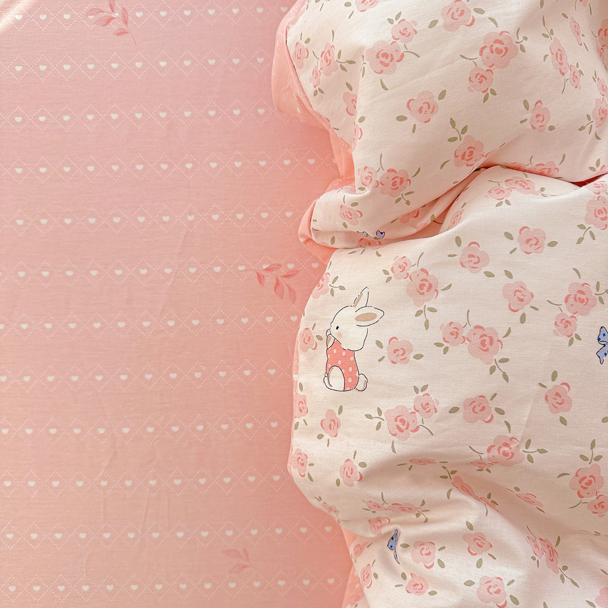 91家纺网 家纺一手货源 找家纺 （总）恩泽家纺 2026春夏新款全棉12868印花四件套单品系列-单被套-提供买家秀，预留缩水率