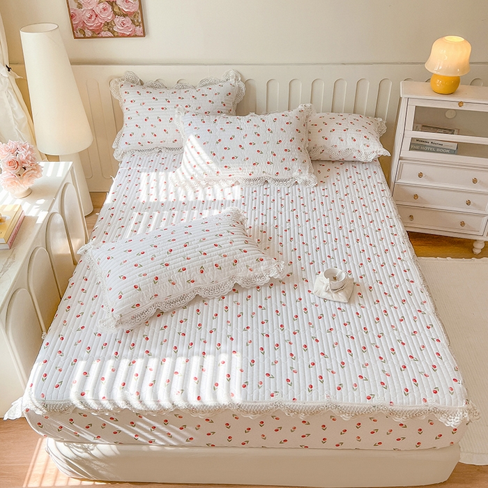 91家纺网 家纺一手货源 找家纺 （总）网红馆（ck家纺） 2026新款莱赛尔天丝印花床笠