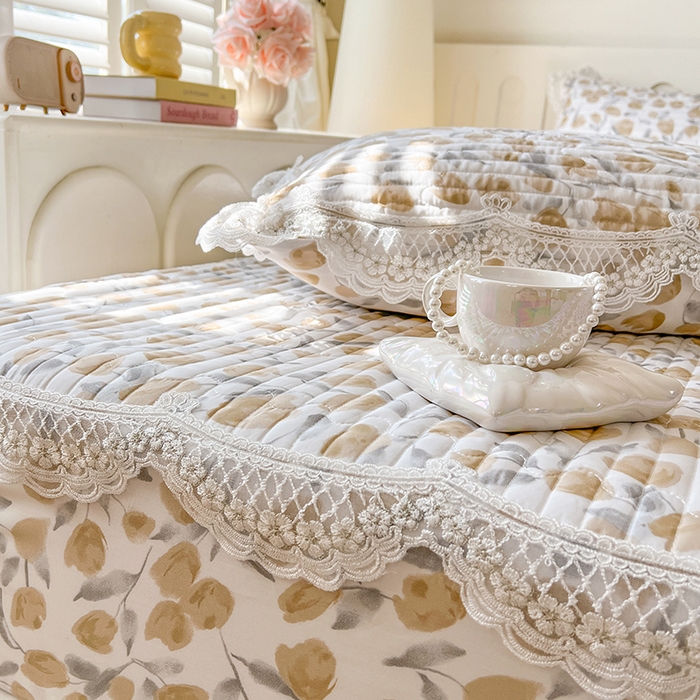 91家纺网 家纺一手货源 找家纺 网红馆（ck家纺） 2026新款莱赛尔天丝印花床笠 薇拉