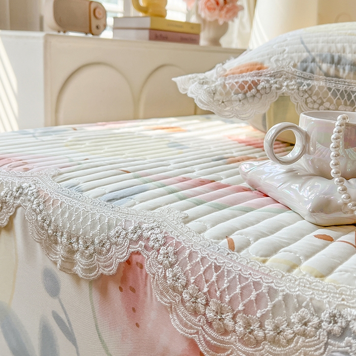 91家纺网 家纺一手货源 找家纺 网红馆（ck家纺） 2026新款莱赛尔天丝印花床笠 甜心芭乐