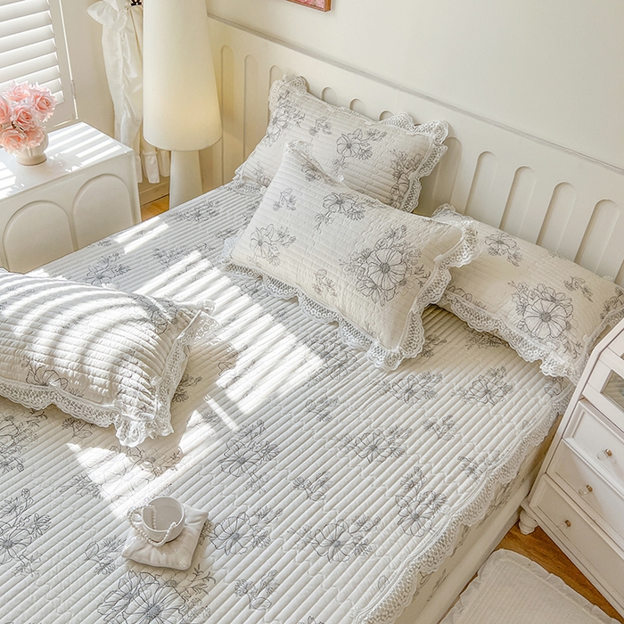 91家纺网 家纺一手货源 找家纺 网红馆（ck家纺） 2026新款莱赛尔天丝印花床笠 琳琅