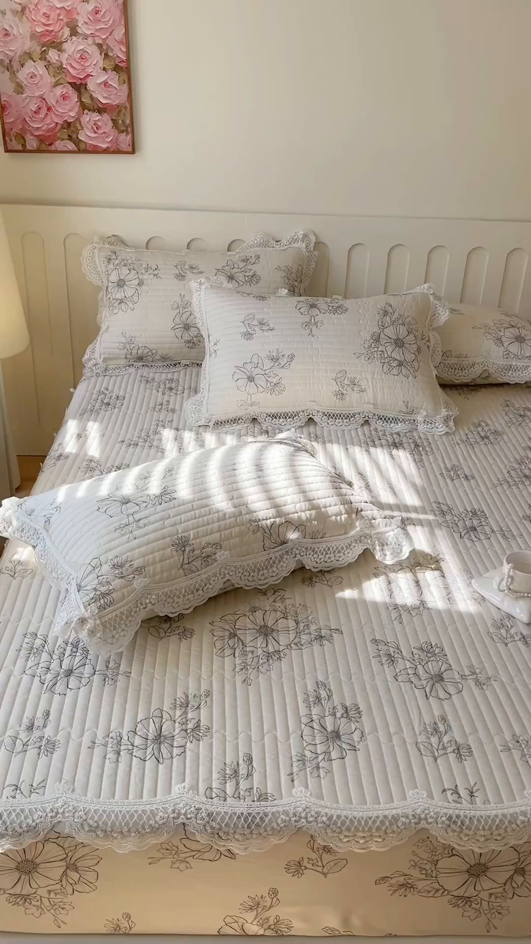 91家纺网 家纺一手货源 找家纺 网红馆（ck家纺） 2026新款莱赛尔天丝印花床笠 琳琅