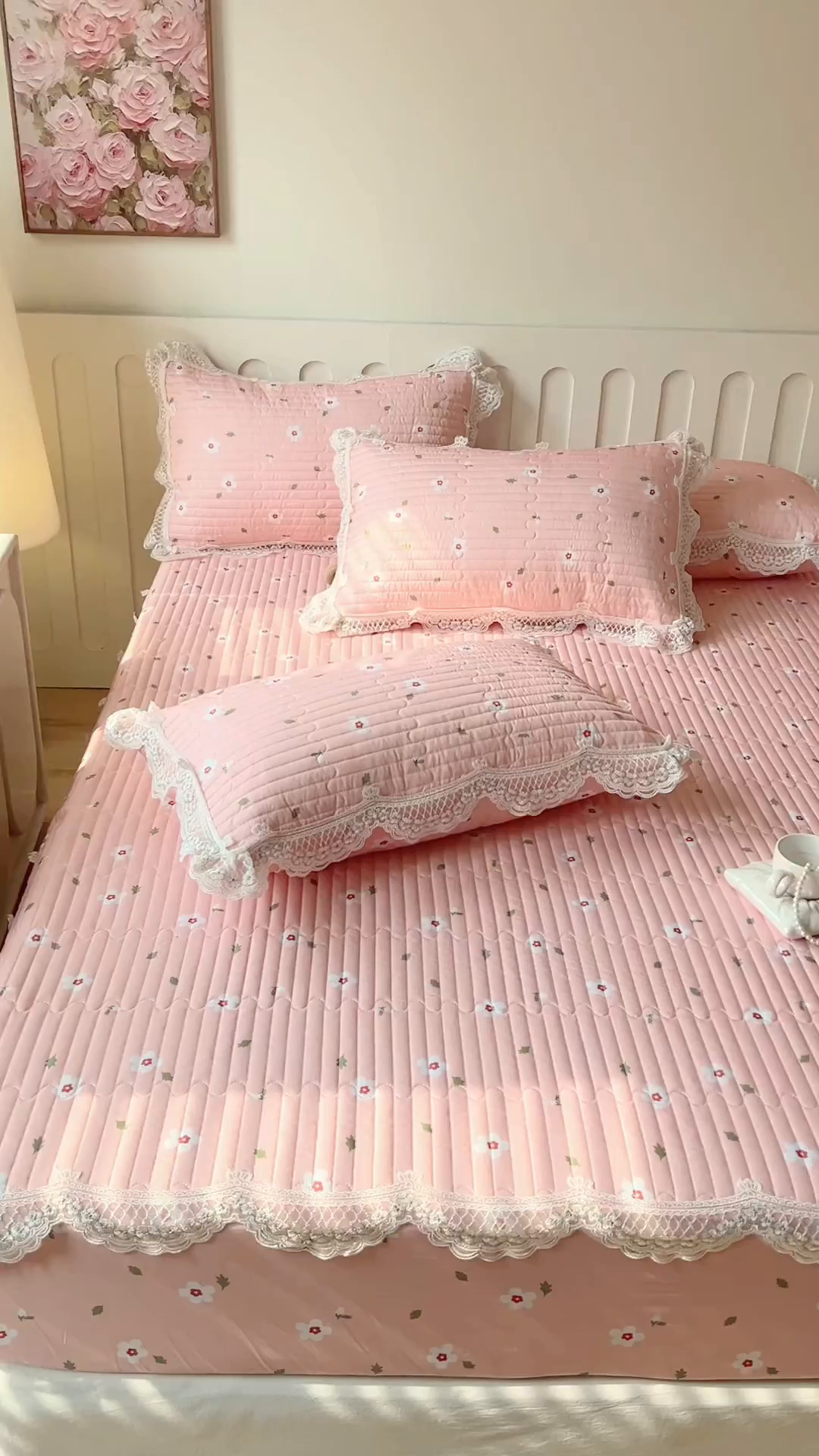 91家纺网 家纺一手货源 找家纺 网红馆（ck家纺） 2026新款莱赛尔天丝印花床笠 微醺