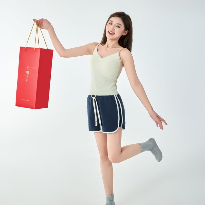 91家纺网 家纺一手货源 找家纺 唯爱品 2026新小福马深睡记忆枕新年套装枕芯+圆筒盒+手拎袋+外枕套（赠品，赠完为止） 金福