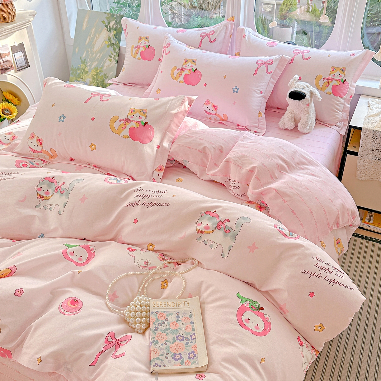 91家纺网 家纺一手货源 找家纺 （总）恩泽家纺 2026春夏新款全棉12868印花四件套单品系列-单被套-提供买家秀，预留缩水率