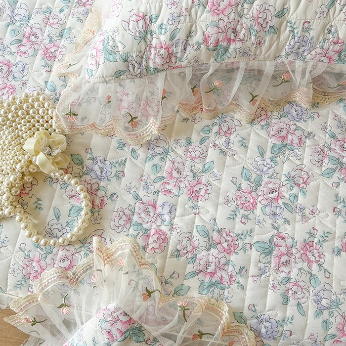 91家纺网 家纺一手货源 找家纺 网红馆（ck家纺） 2026新款水洗棉印花床笠三件套 惠仁说