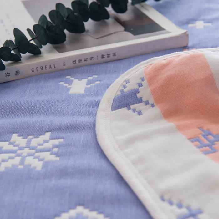 91家纺网 家纺一手货源 找家纺 朴尔家纺-毛巾被 2026春夏新款全尺寸经典六层纱布全棉纯棉毛巾被系列夏被夏凉被空调被 吉祥鹿