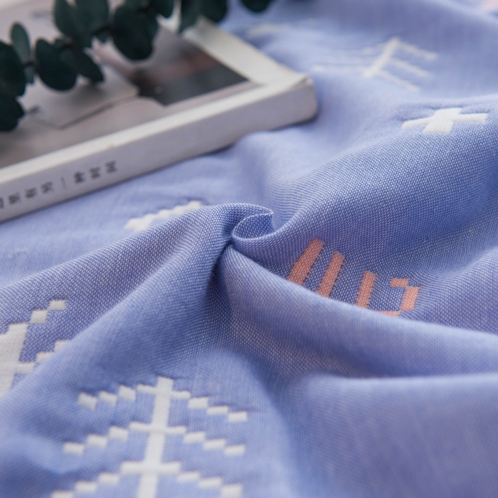 91家纺网 家纺一手货源 找家纺 朴尔家纺-毛巾被 2026春夏新款全尺寸经典六层纱布全棉纯棉毛巾被系列夏被夏凉被空调被 吉祥鹿