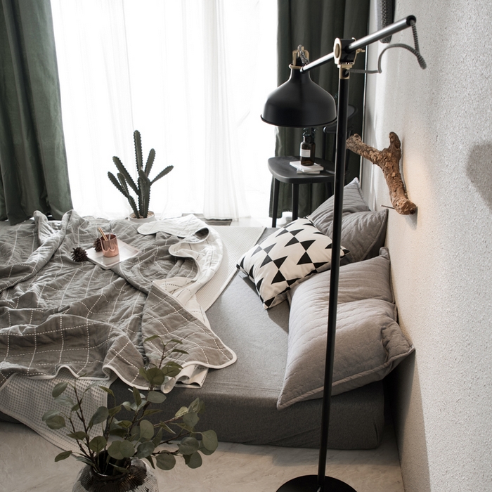 91家纺网 家纺一手货源 找家纺 朴尔家纺-毛巾被 2026春夏新款全尺寸经典六层纱布全棉纯棉毛巾被系列夏被夏凉被空调被 时尚虚线-灰色