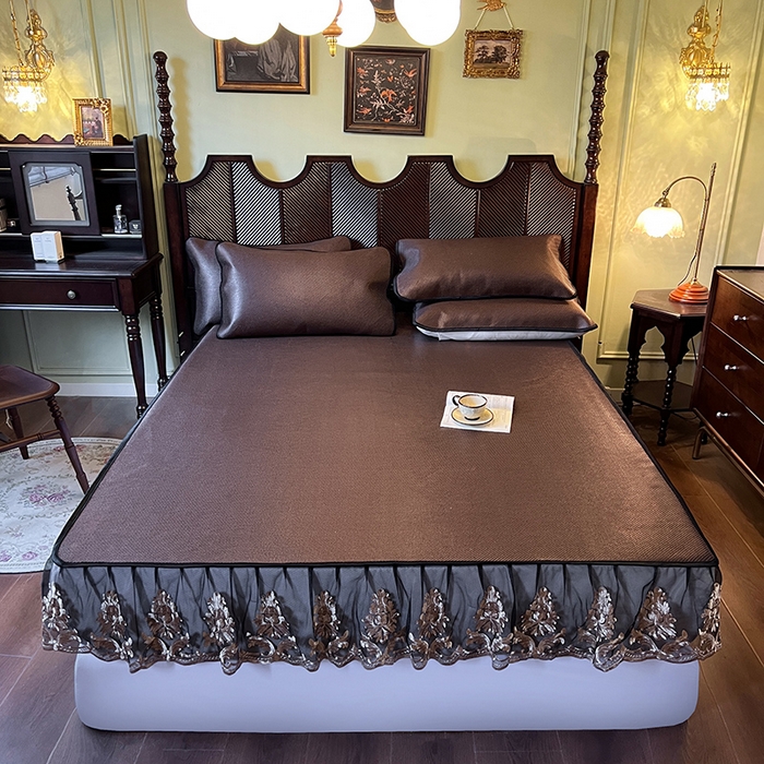 91家纺网 家纺一手货源 找家纺 （总）网红馆（ck家纺） 2026新款床笠款冰藤席夏日记忆系列