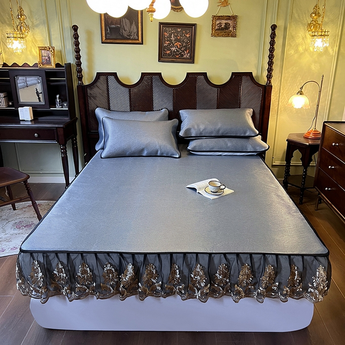 91家纺网 家纺一手货源 找家纺 （总）网红馆（ck家纺） 2026新款床笠款冰藤席夏日记忆系列