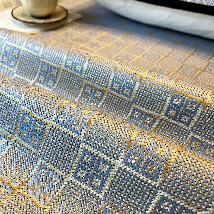 91家纺网 家纺一手货源 找家纺 网红馆（ck家纺） 2026新款床笠款冰藤席夏日记忆系列 烟色