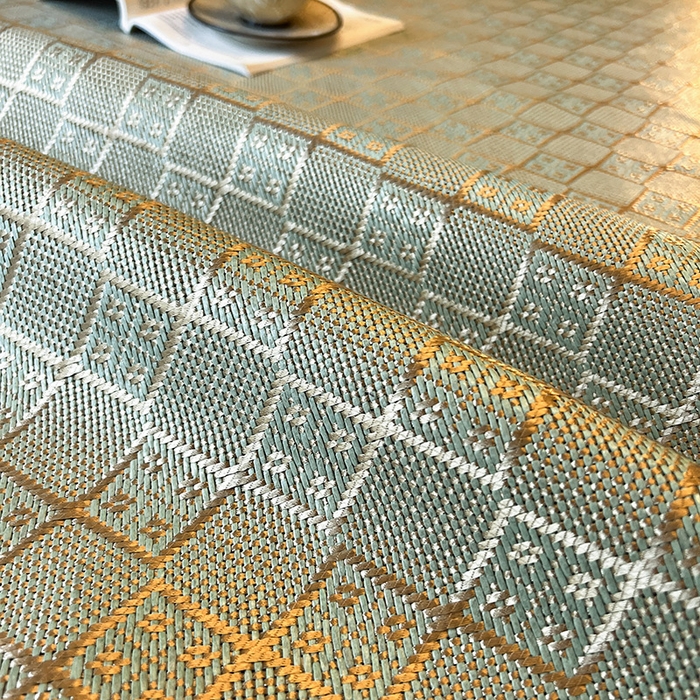 91家纺网 家纺一手货源 找家纺 网红馆（ck家纺） 2026新款床笠款冰藤席夏日记忆系列 豆青