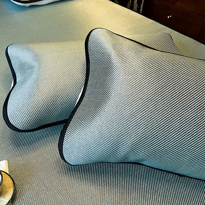 91家纺网 家纺一手货源 找家纺 网红馆（ck家纺） 2026新款床笠款冰藤席夏日记忆系列 荷绿