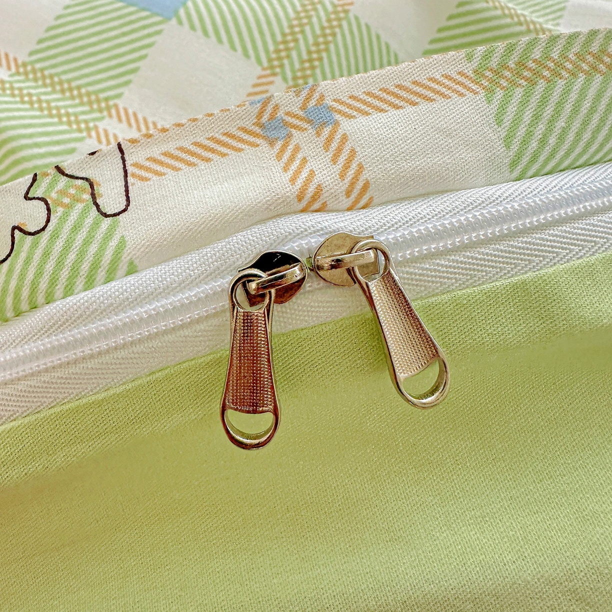 91家纺网 家纺一手货源 找家纺 恩泽家纺 2026春夏新款全棉12868印花四件套单品系列-单被套-提供买家秀，预留缩水率 小狗乐乐