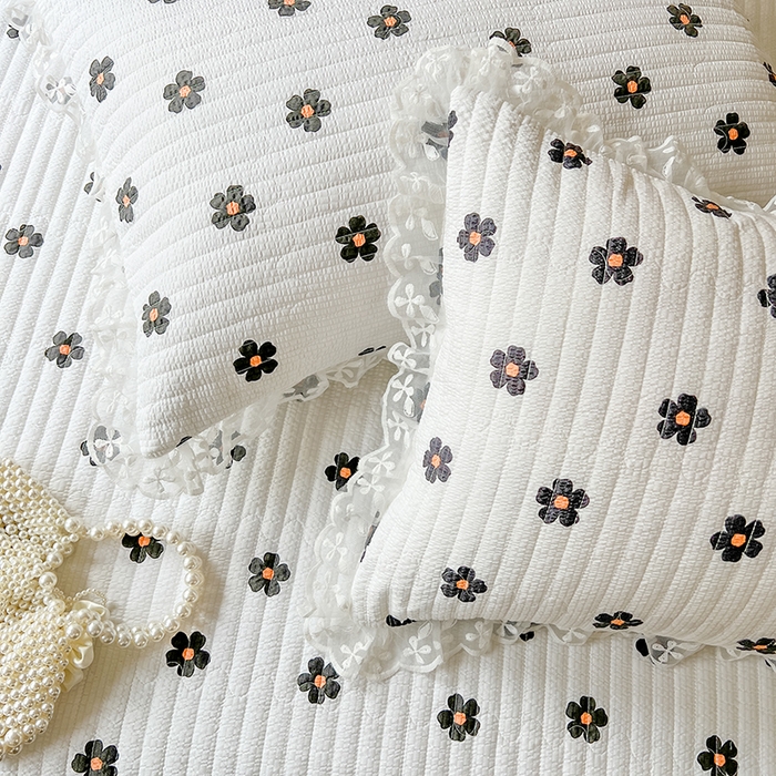 91家纺网 家纺一手货源 找家纺 （总）网红馆（ck家纺） 2026新款泡泡棉印花床笠三件套