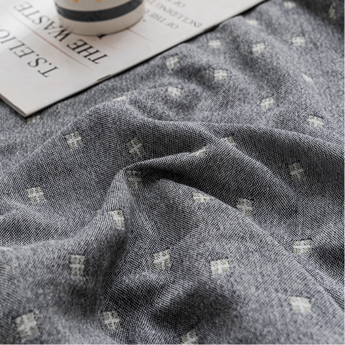 91家纺网 家纺一手货源 找家纺 朴尔家纺-毛巾被 2026春夏新款主推三层水洗棉纱布毛巾被夏被夏凉被空调被 冬空-灰