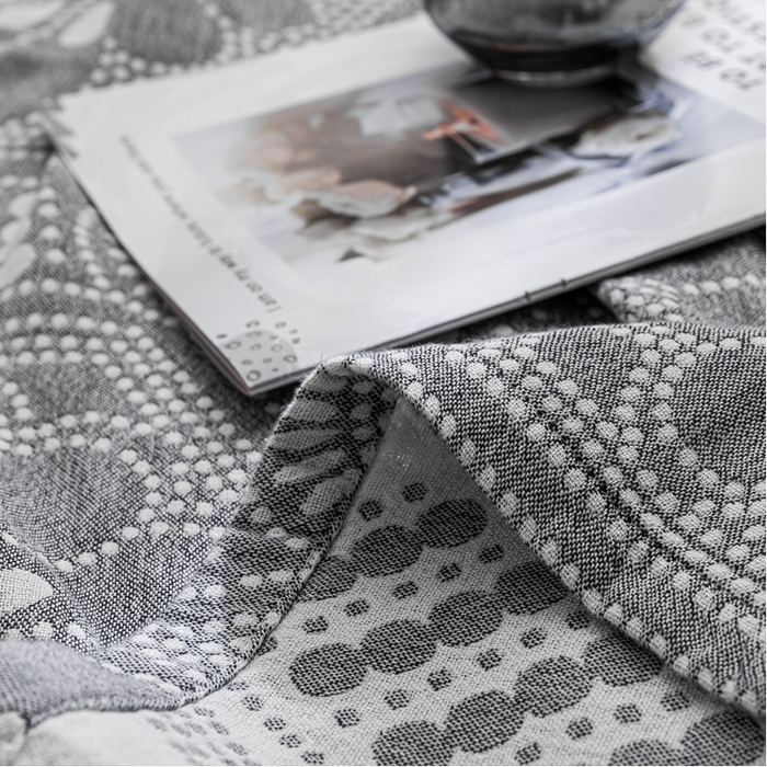 91家纺网 家纺一手货源 找家纺 朴尔家纺-毛巾被 2026春夏新款主推三层水洗棉纱布毛巾被夏被夏凉被空调被 星辰大海-灰白