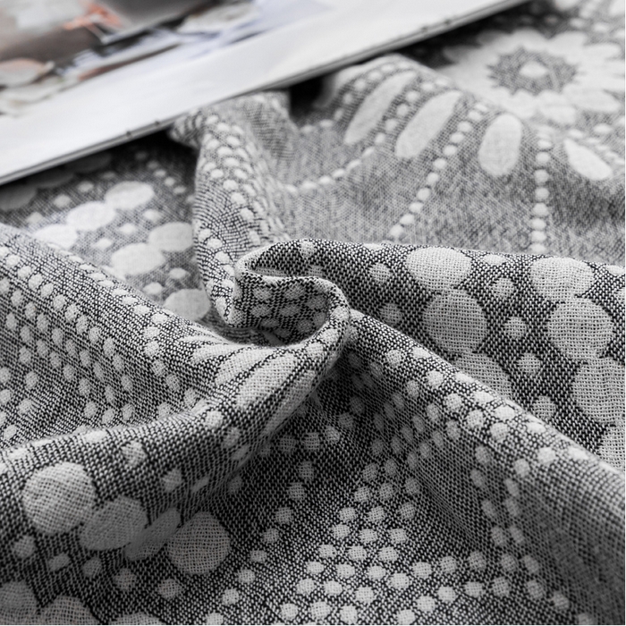 91家纺网 家纺一手货源 找家纺 朴尔家纺-毛巾被 2026春夏新款主推三层水洗棉纱布毛巾被夏被夏凉被空调被 星辰大海-灰白
