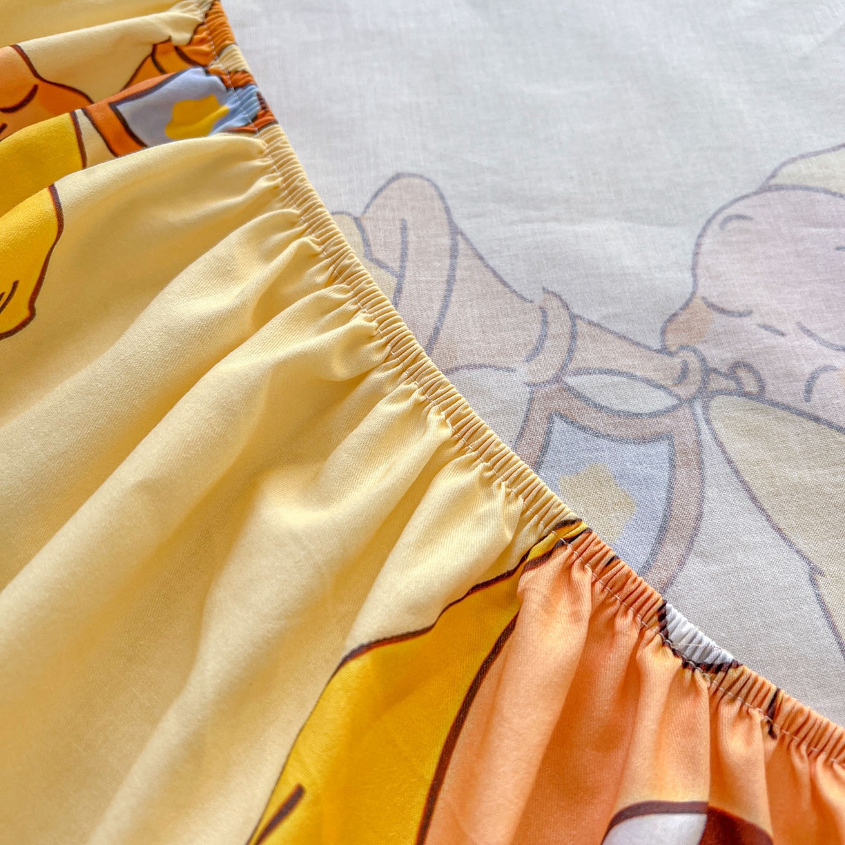 91家纺网 家纺一手货源 找家纺 浩诚 2026新款全棉纯棉床笠单件床笠单品单床笠单枕套 星语心愿