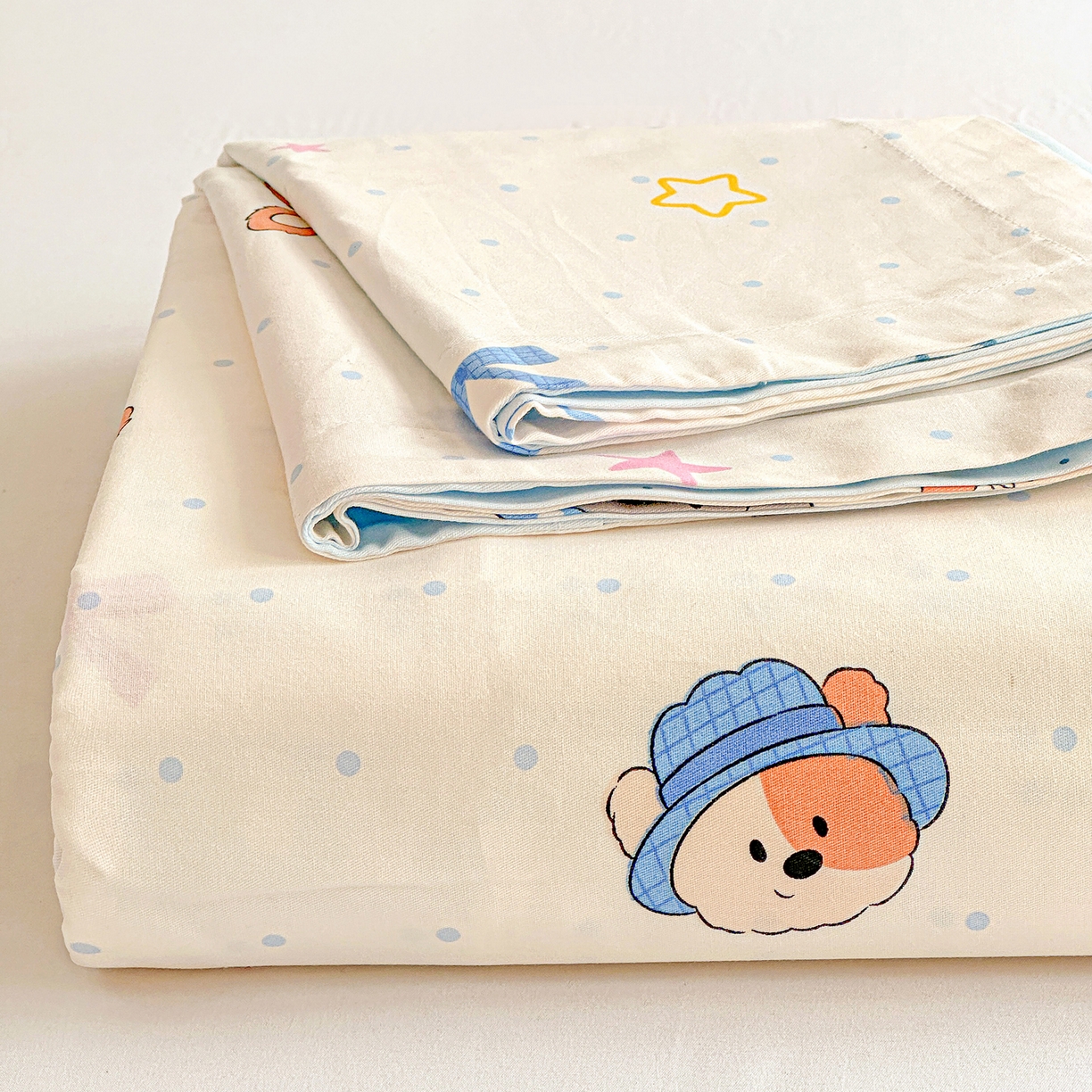 91家纺网 家纺一手货源 找家纺 恩泽家纺 2026春夏新款全棉纯棉12868印花四件套及单品系列-单床单床单单件 魔法帽