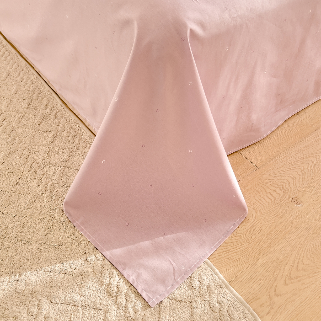 91家纺网 家纺一手货源 找家纺 DoDo 兜兜 2026新款40支全棉纯棉小碎花四件套（可定做尺寸） 山野花集