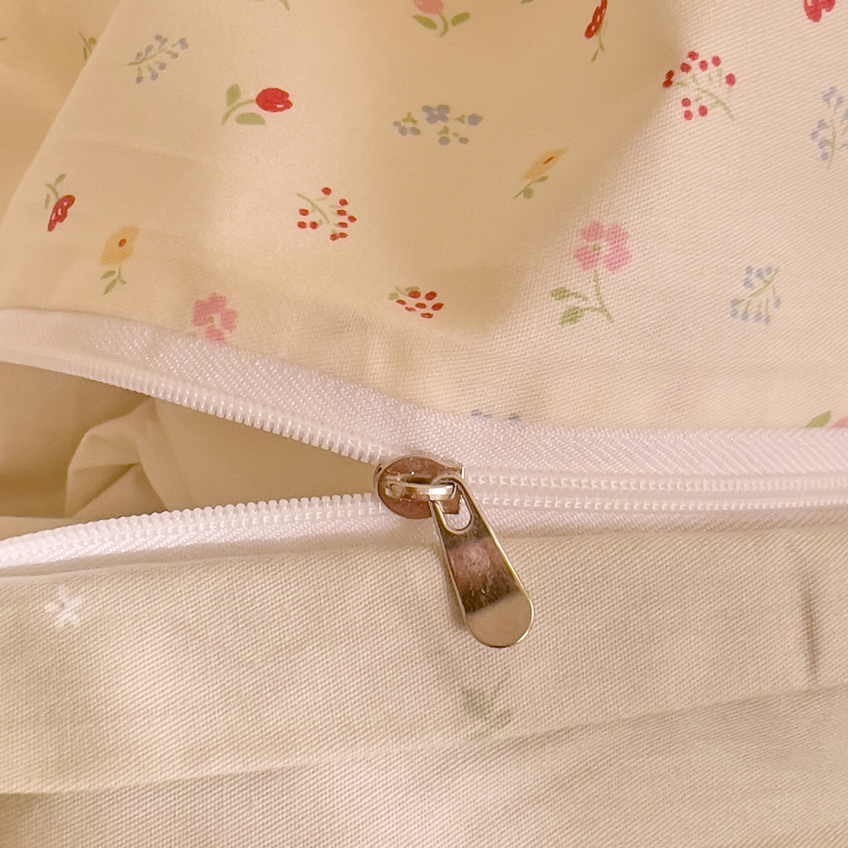 91家纺网 家纺一手货源 找家纺 DoDo 兜兜 2026新款40支全棉纯棉小碎花四件套（可定做尺寸） 春之约-绿