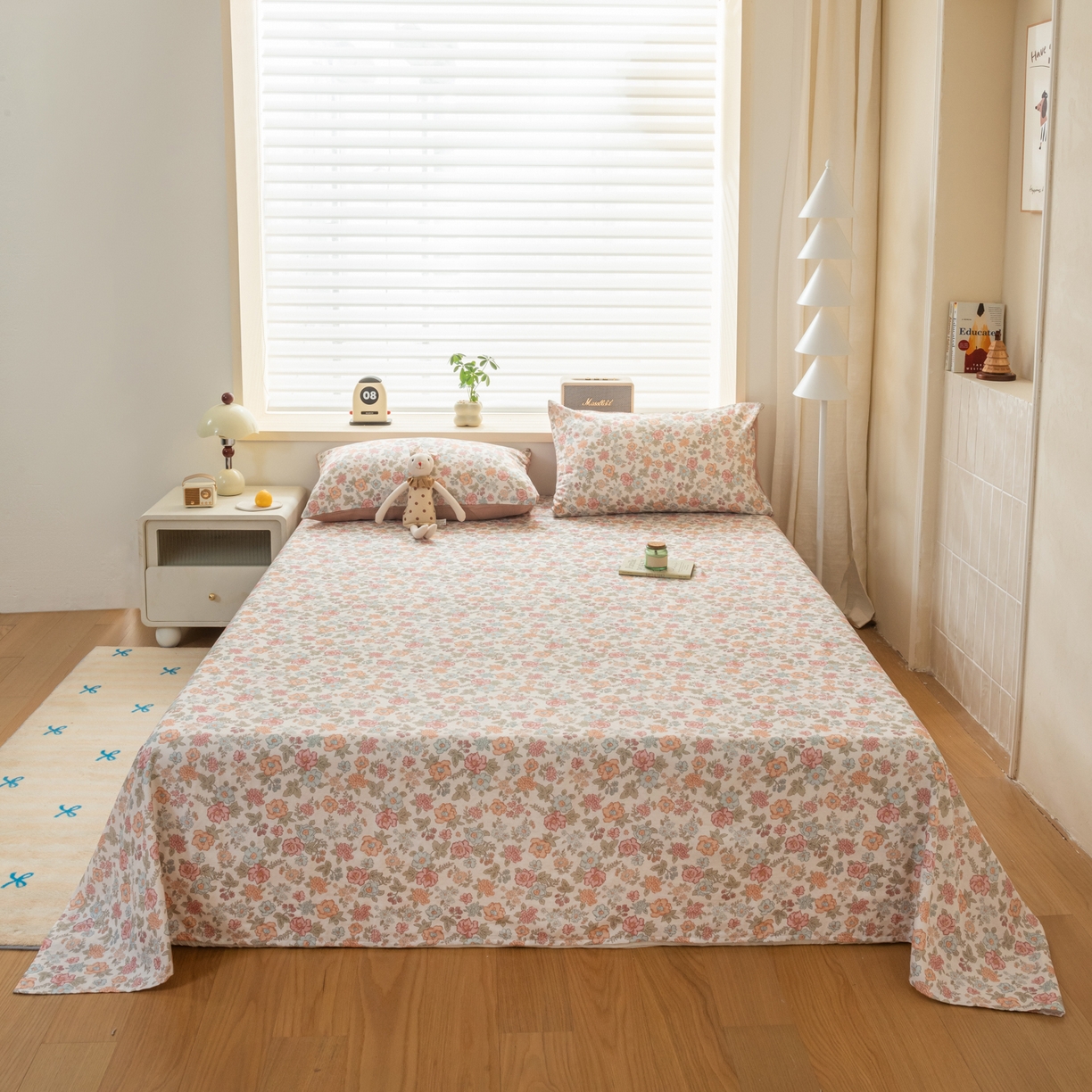 91家纺网 家纺一手货源 找家纺 （总）雯雨家纺 2026新款全棉有氧双层纱床单