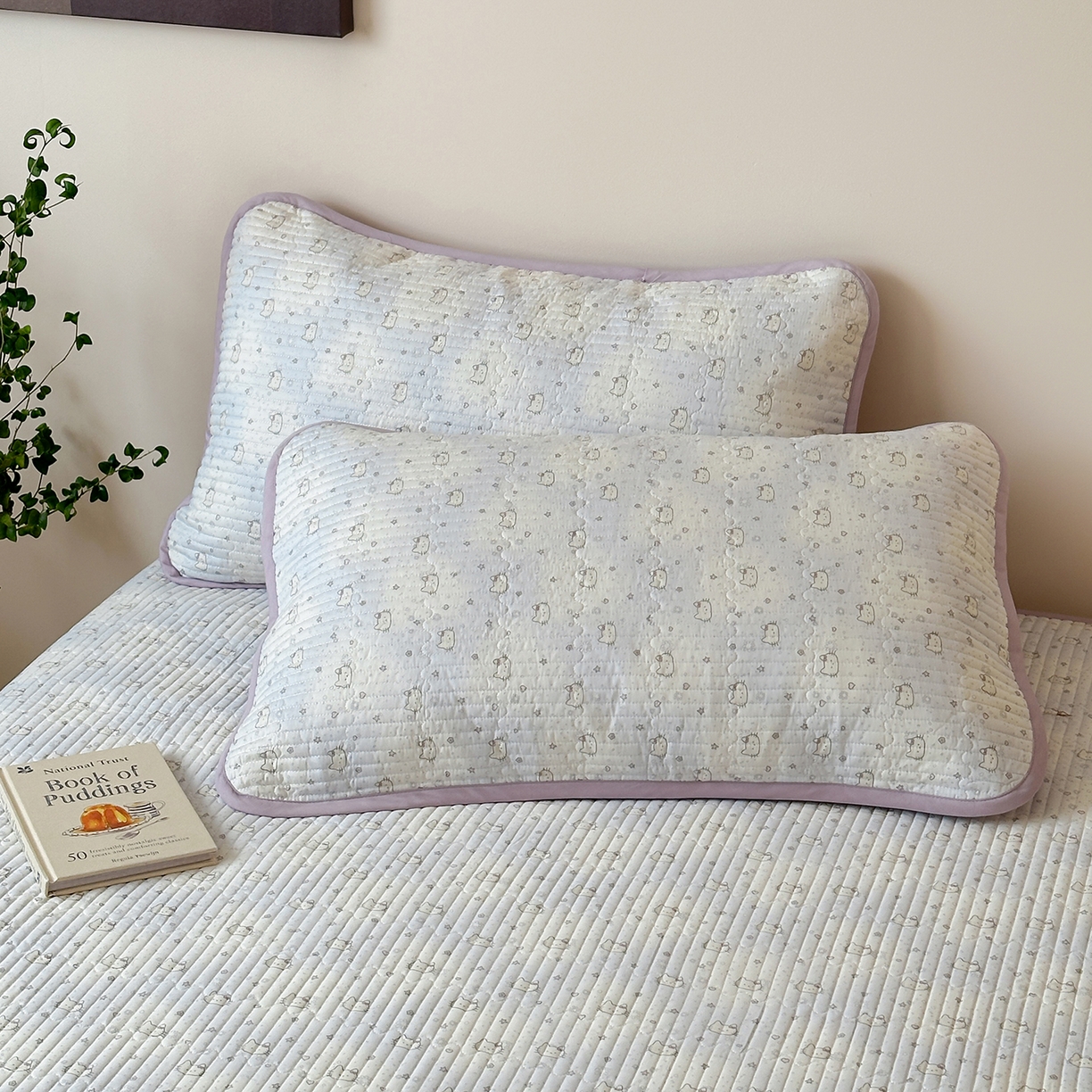 91家纺网 家纺一手货源 找家纺 （总）漫时光 2026新款全棉新疆棉花夹层枕套单品