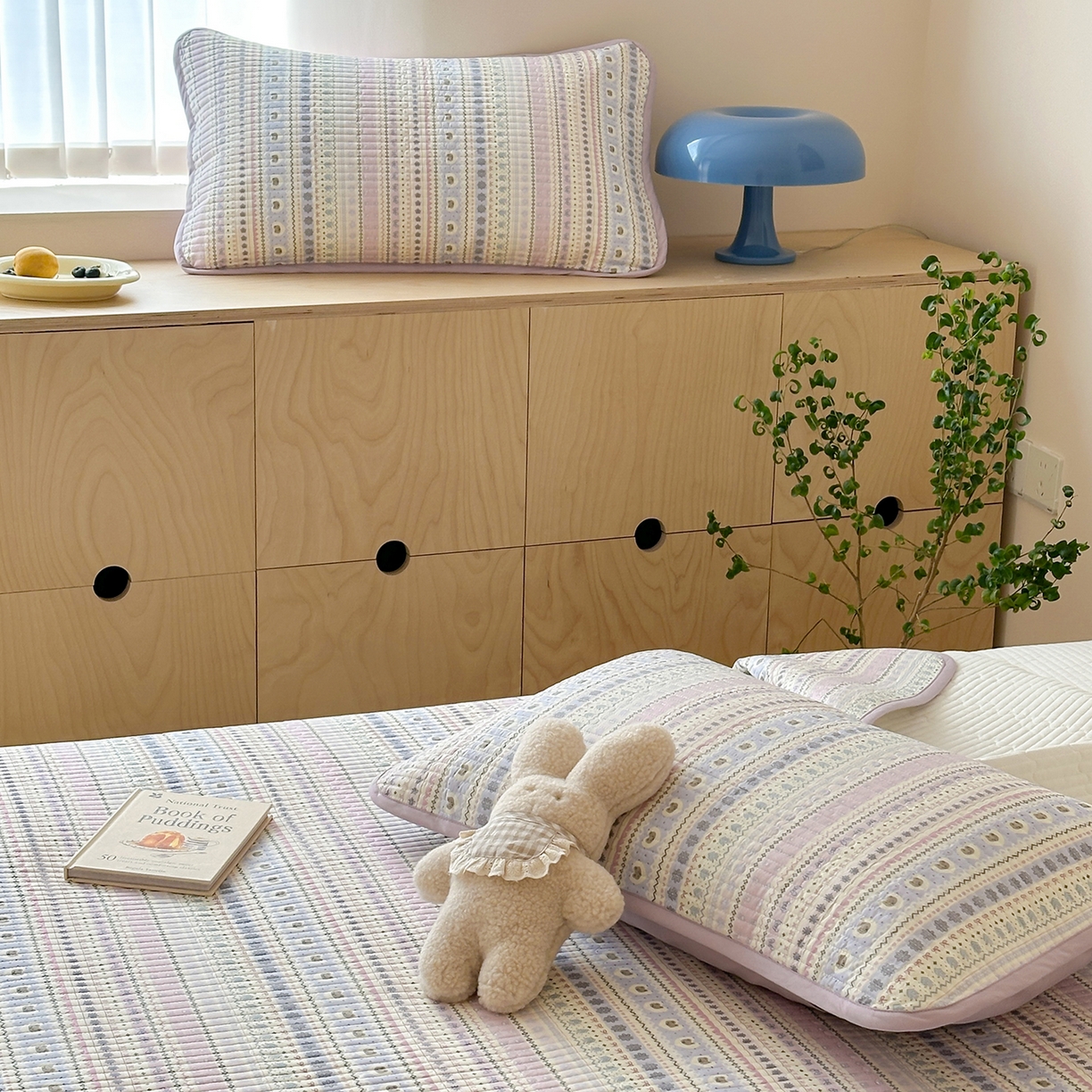 91家纺网 家纺一手货源 找家纺 （总）漫时光 2026新款全棉新疆棉花夹层枕套单品