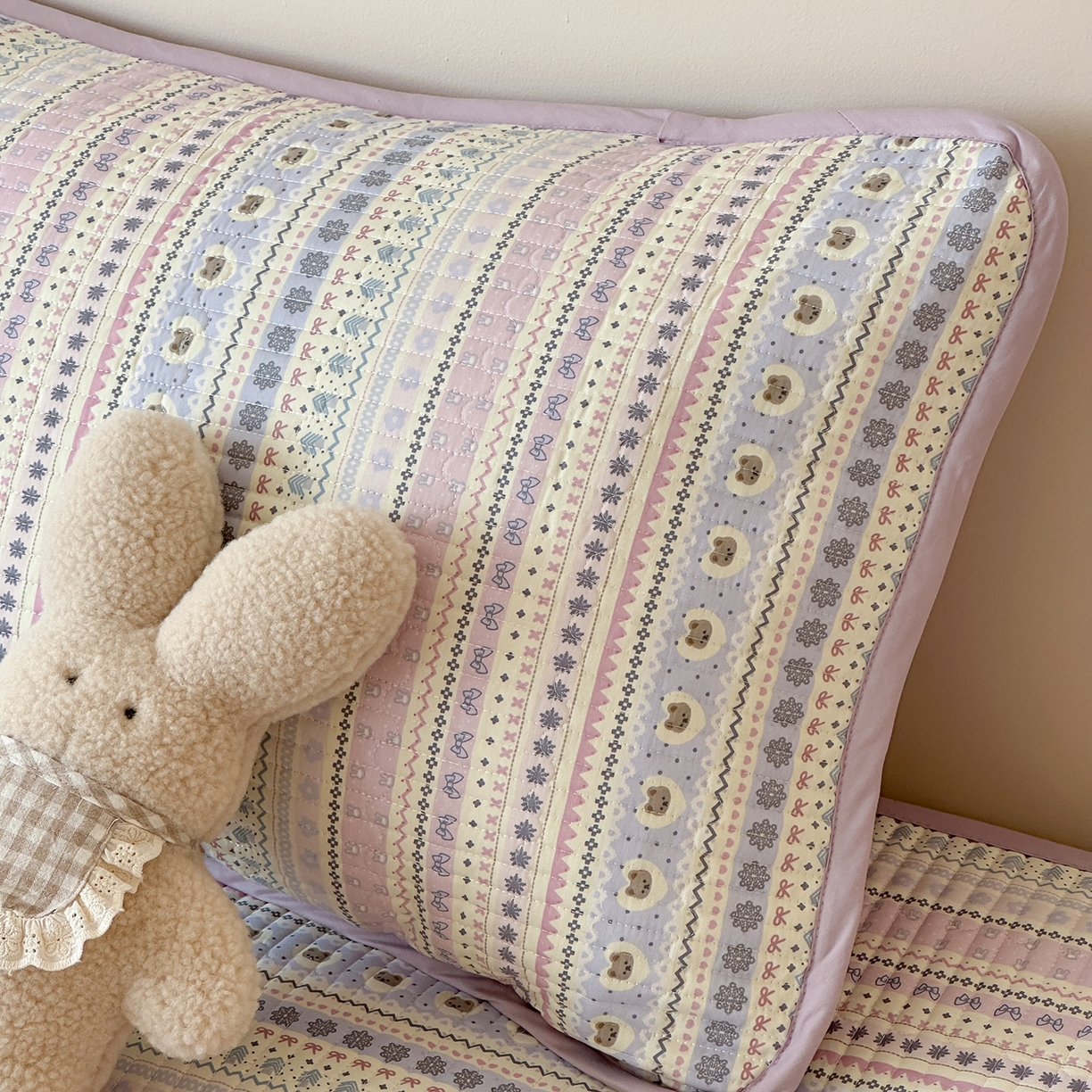 91家纺网 家纺一手货源 找家纺 （总）漫时光 2026新款全棉新疆棉花夹层枕套单品