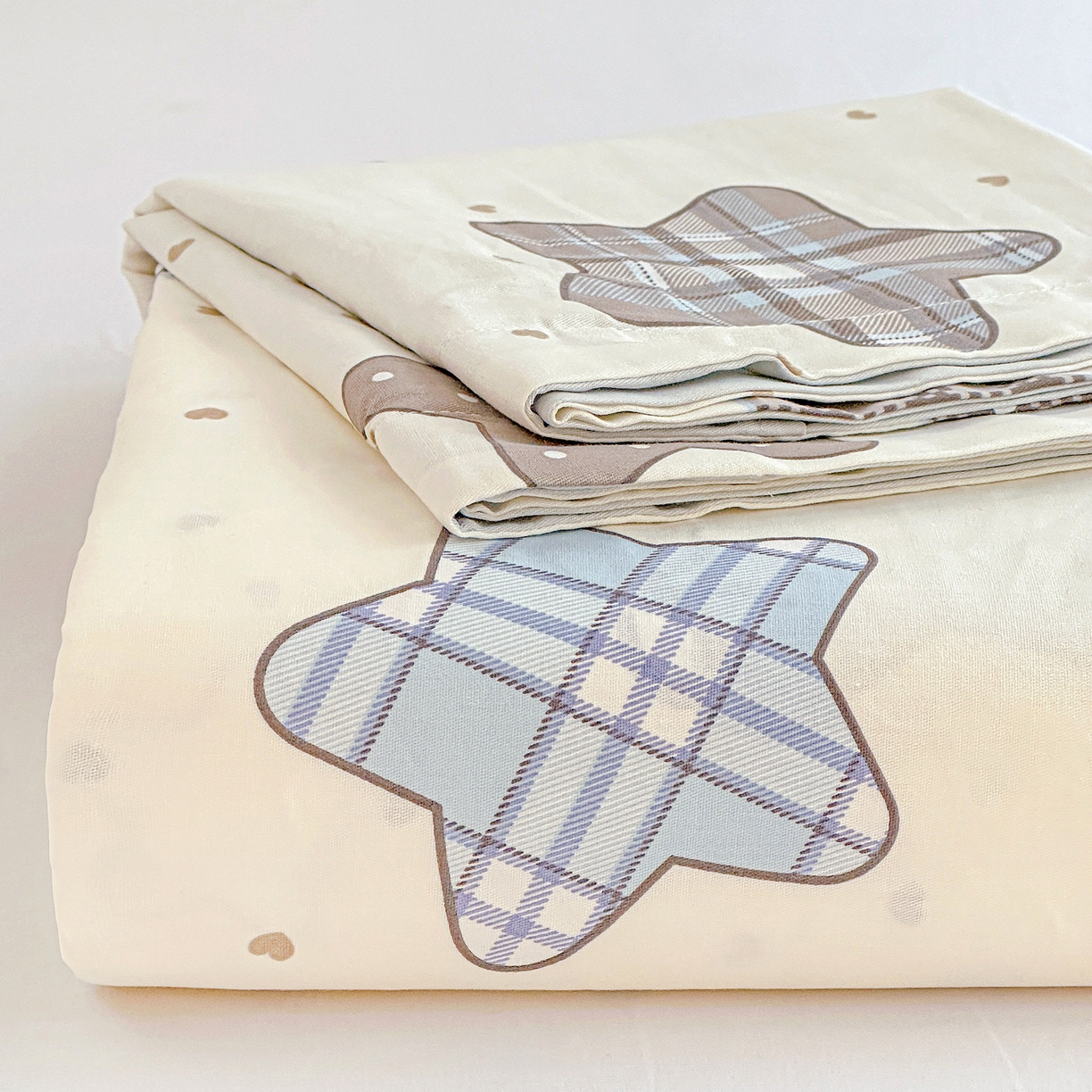 91家纺网 家纺一手货源 找家纺 恩泽家纺 2026春夏新款全棉纯棉12868印花四件套及单品系列-单床单床单单件 星动情节