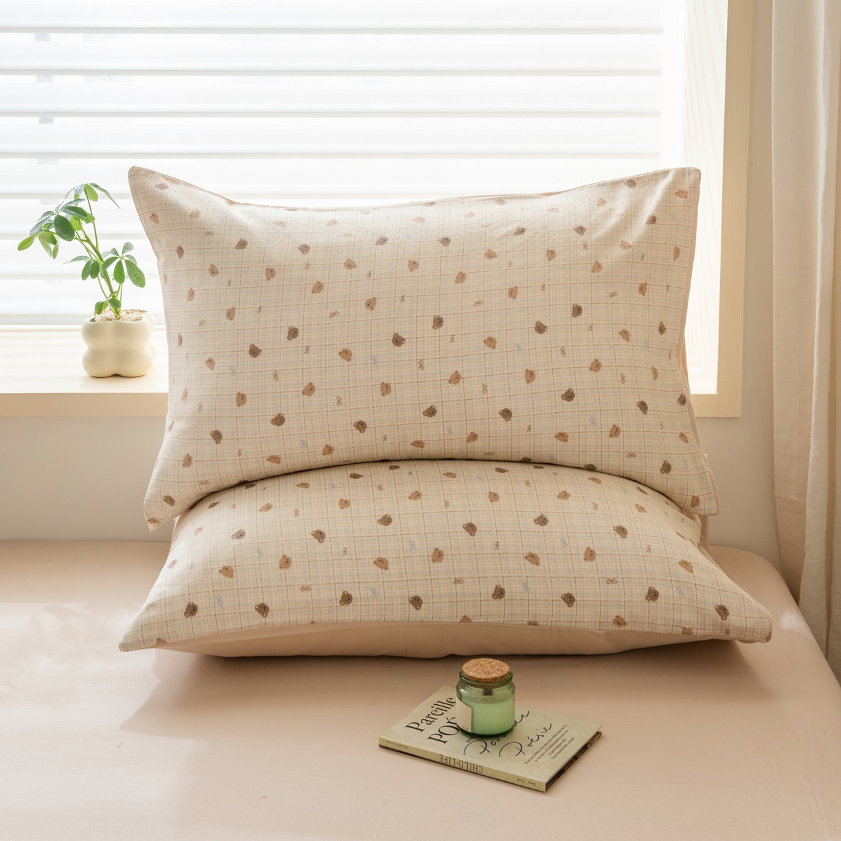 91家纺网 家纺一手货源 找家纺 雯雨家纺 2026新款全棉有氧双层纱床单 全棉双层纱床单-文迪