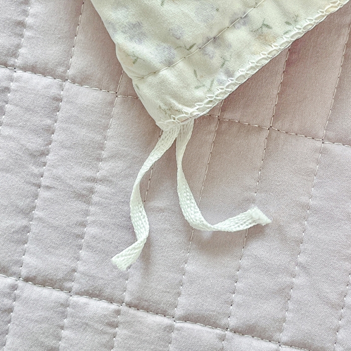 91家纺网 家纺一手货源 找家纺 斯卡诺家纺 2026新款韩版花边古法水洗仿棉床盖四件套花边床单四件套 花千朵-韩版花边